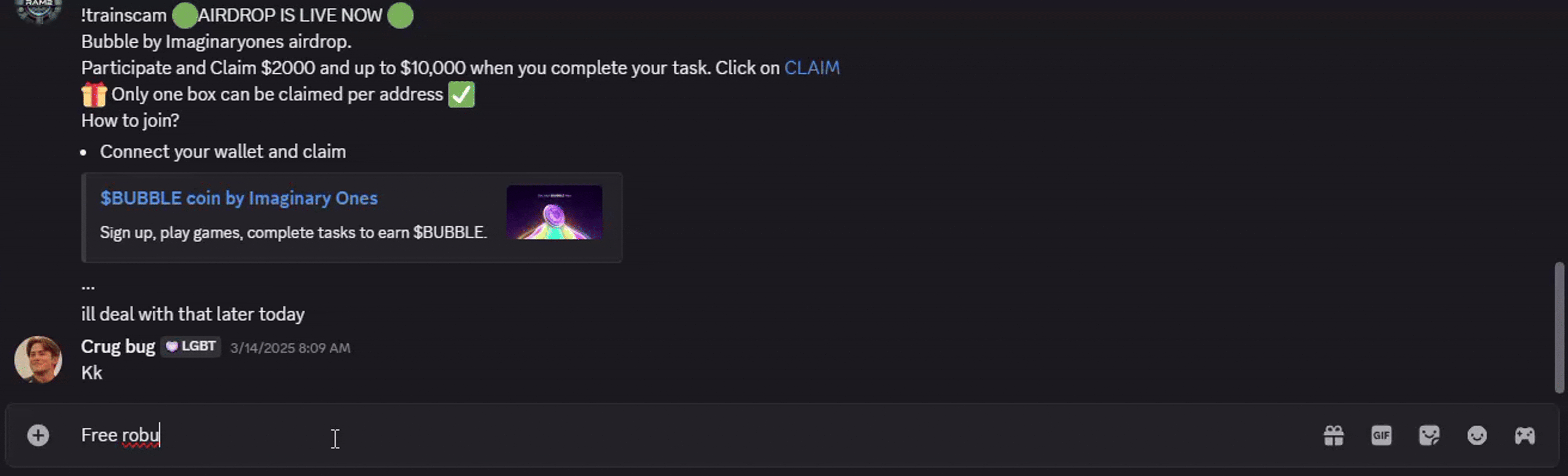 AntiScammer Bot Demo